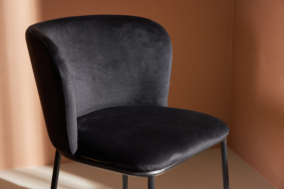 Stuhl 'Edina' - Schwarz