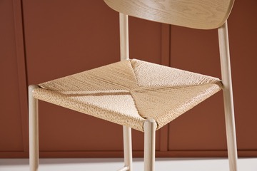 Barhocker 'Polly' - Natur/Beige