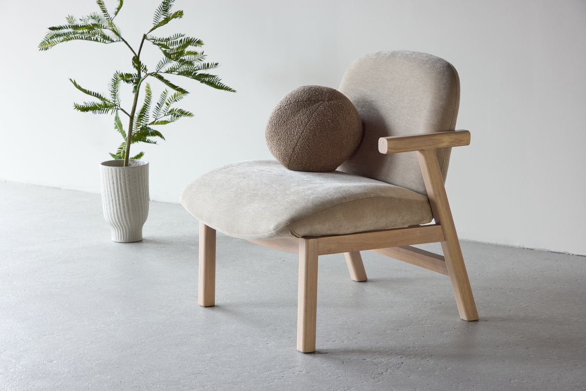 Sessel 'Lecce' - Beige