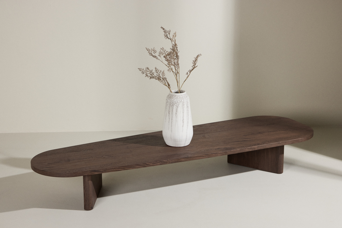 Couchtisch 'Haga' 180x55cm - Naturfarbe
