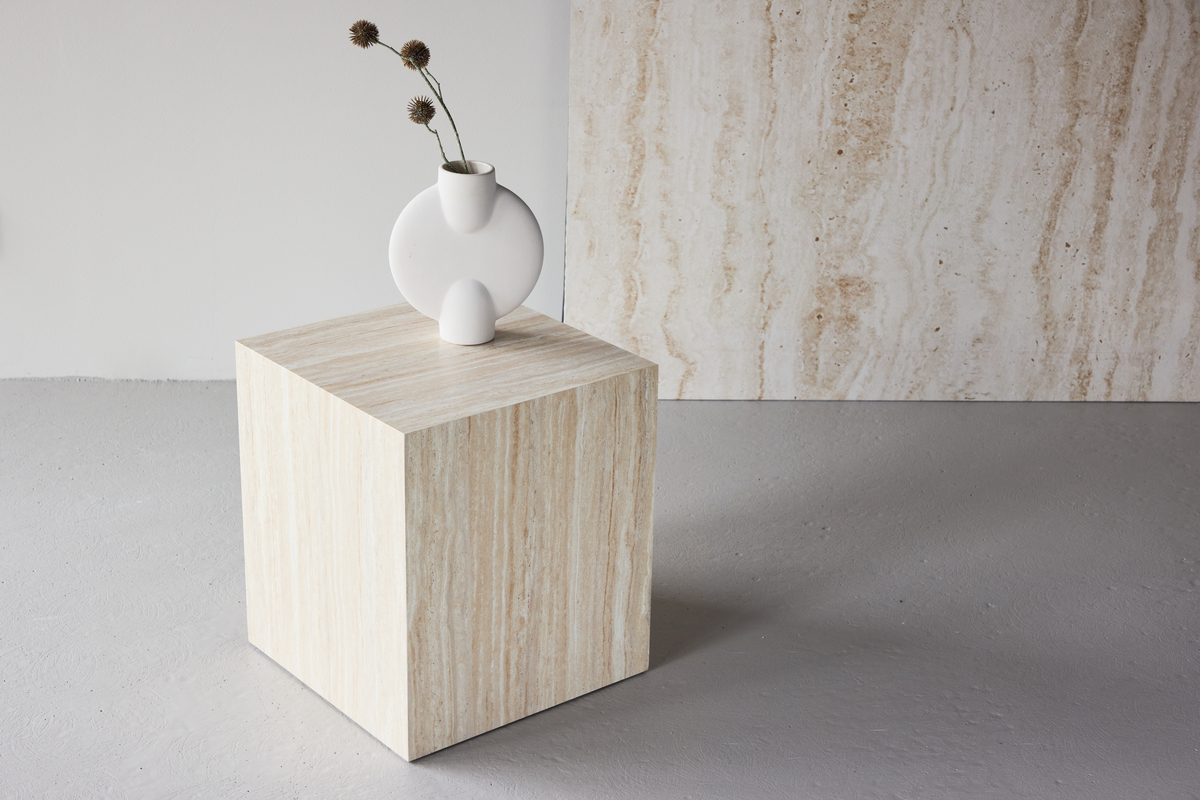 Couchtisch 'Myrsjö' 40x40cm - Beige