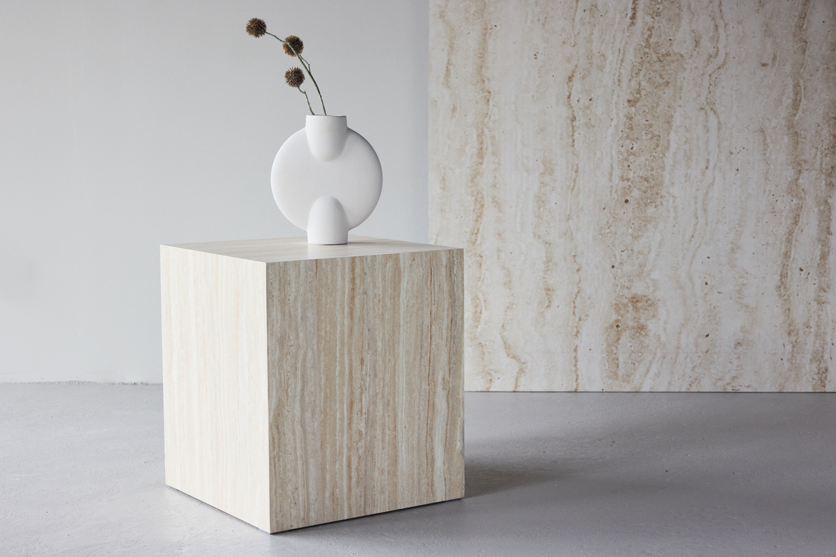 Couchtisch 'Myrsjö' 40x40cm - Beige