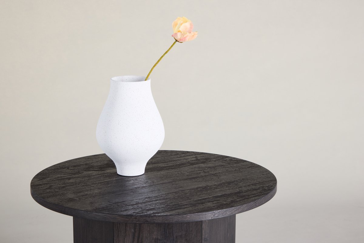 Couchtisch 'Björkvik' Rund 60cm - Schwarz