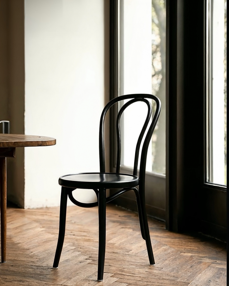 Stuhl 'Bistro' - Schwarz