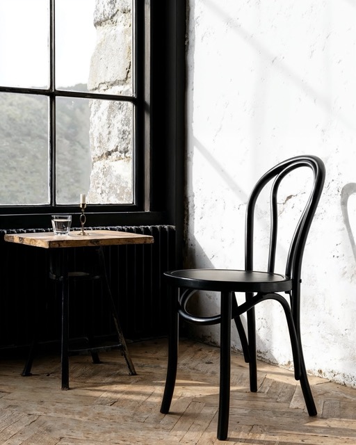 Stuhl 'Bistro' - Schwarz