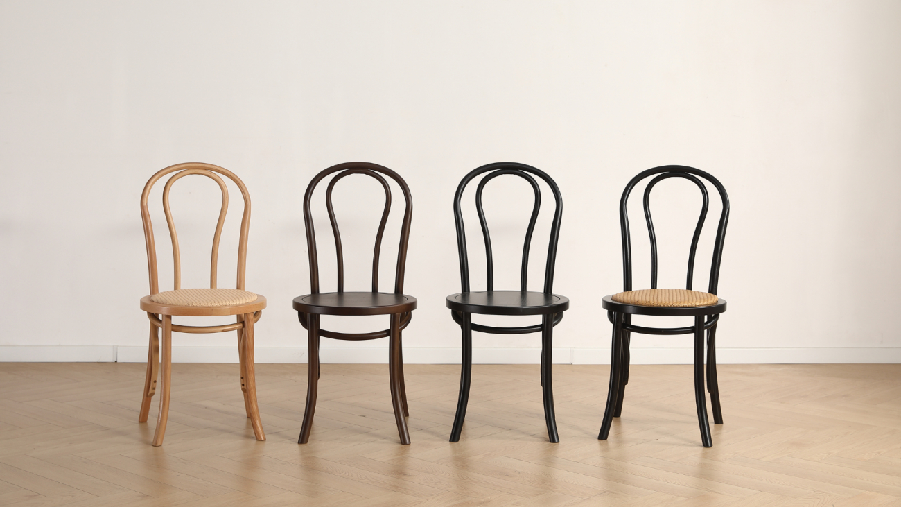 Stuhl 'Bistro' – Walnuss