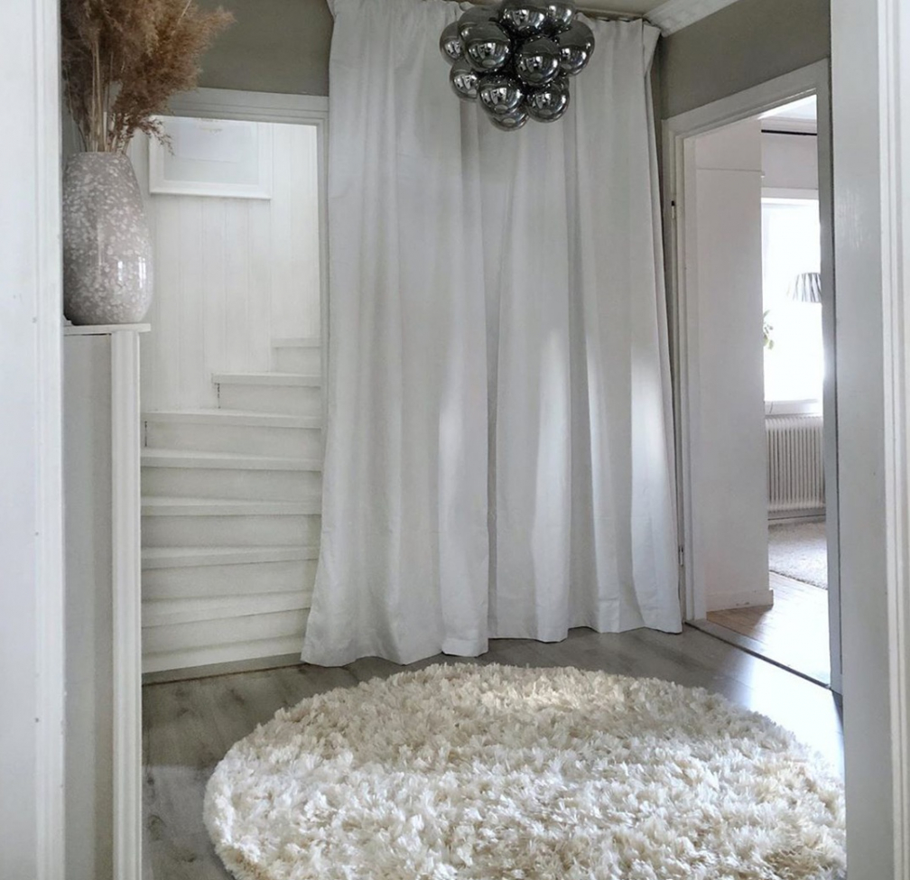 Runder Teppich 'Janjira' 300cm - Offwhite