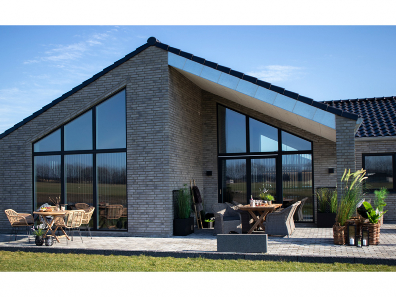 Gartentisch 'Oviedo' Rund 100cm - Eiche