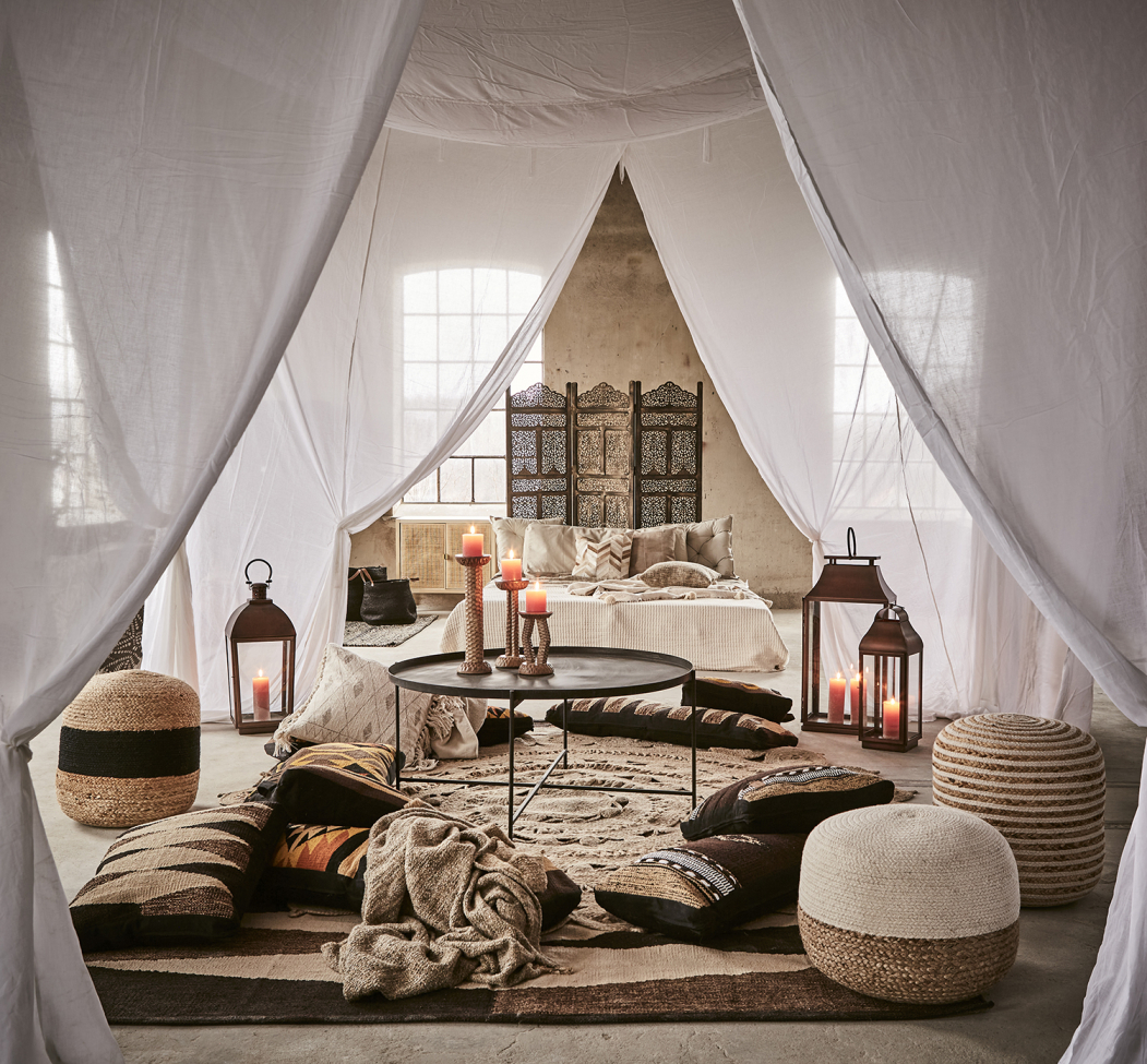 Couchtisch 'Thomas' - Schwarz/Eisen