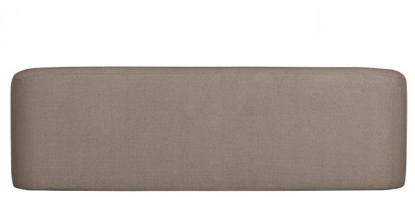 Sofa 'Sloping' - Hellbraun