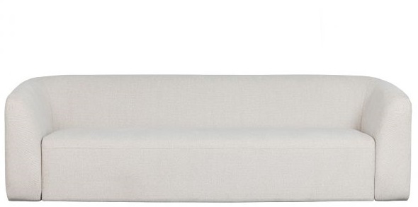 Sofa 'Sloping' - PerlWeiß
