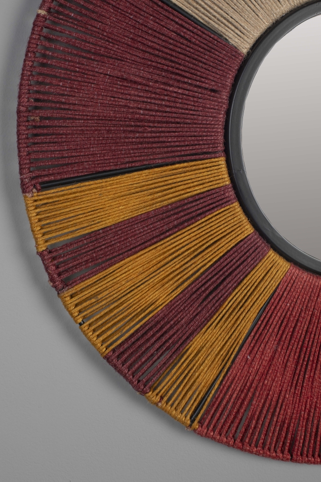 Spiegel 'Surya Rope' L - Mehrfarbig