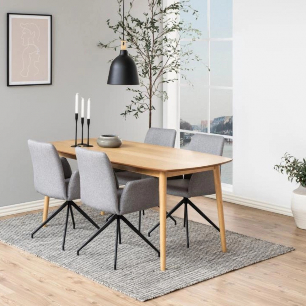 Stuhl 'Västerås' - Grau