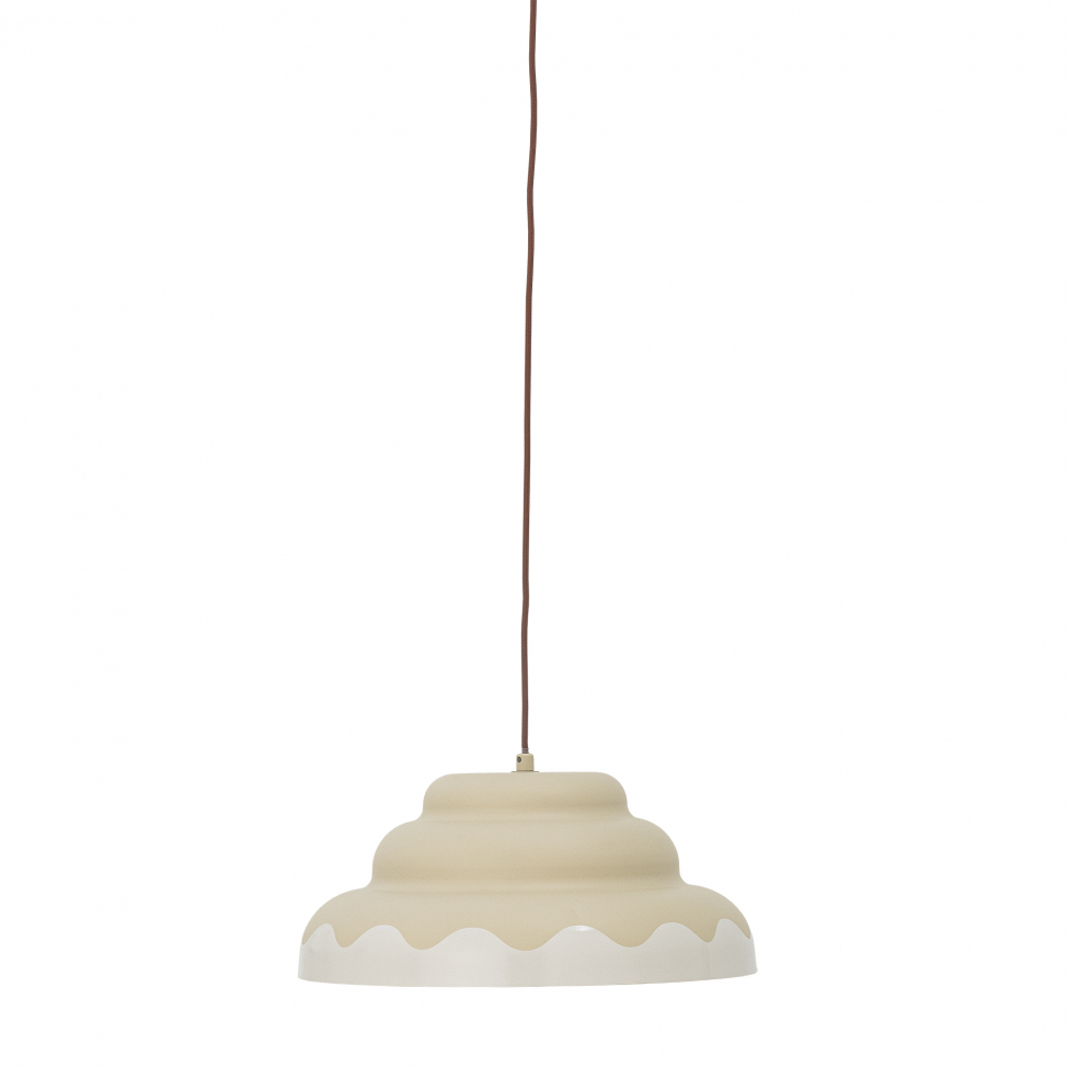 Deckenleuchte 'Lacya' 40cm Rund - Natur