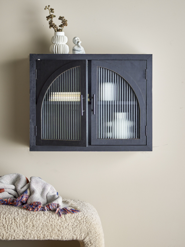 Wandschrank „Lario“ – Schwarz