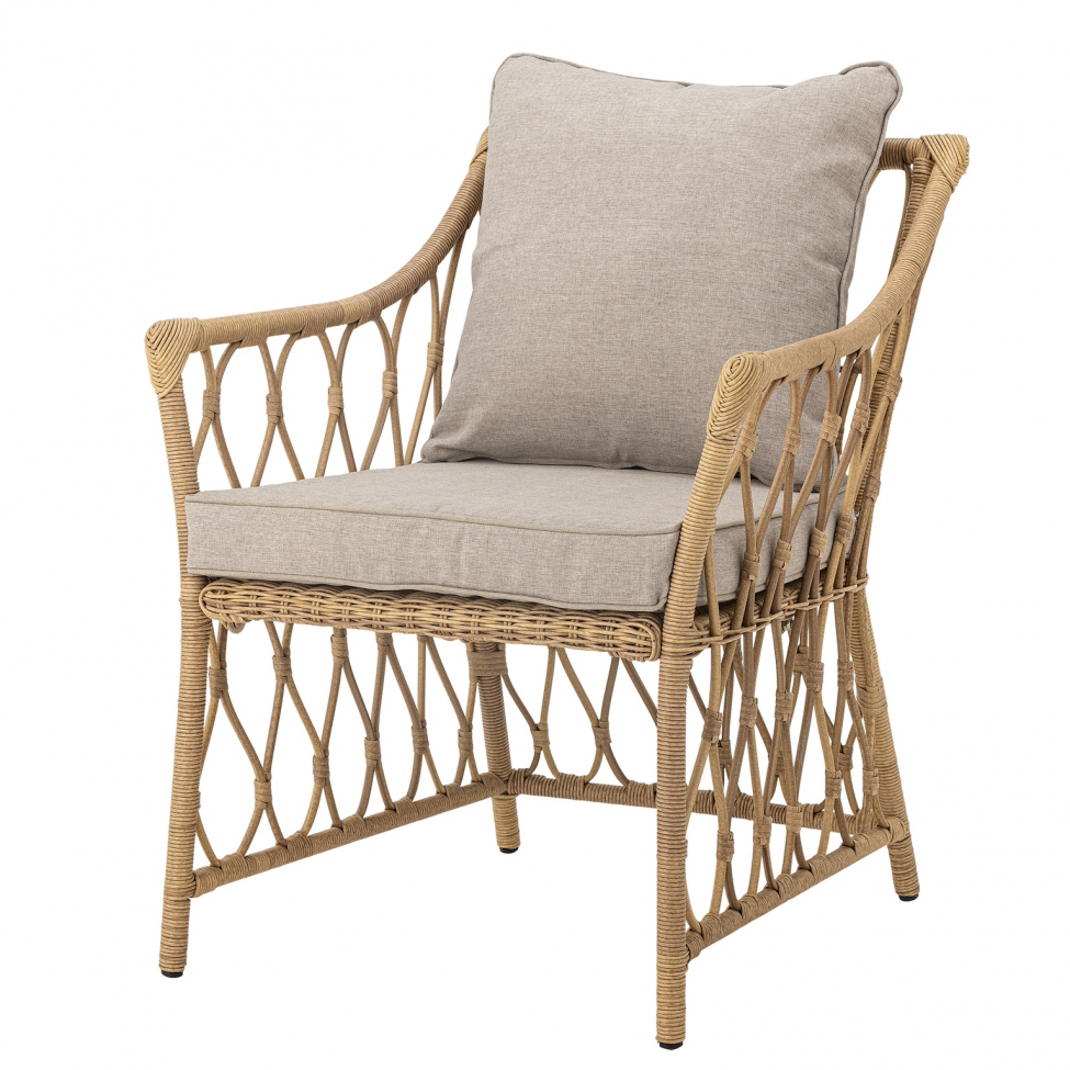 Lounge-Sessel 'Belluce' - Natur/Rattan