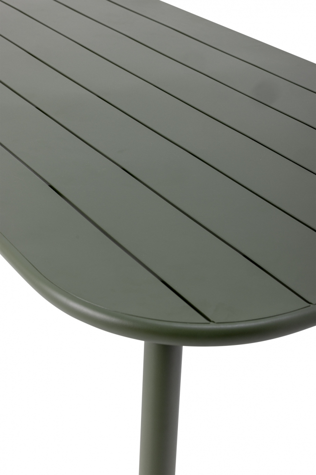 Gartentisch „Calana“ – Grün/Metall