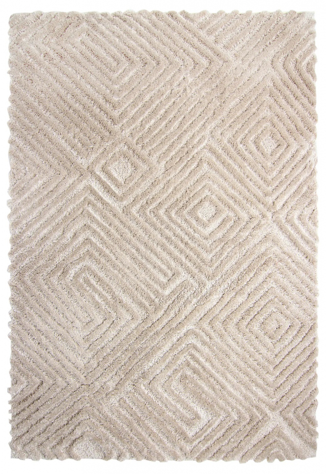 Hochflorteppich 'Monti' 280x380cm - Beige