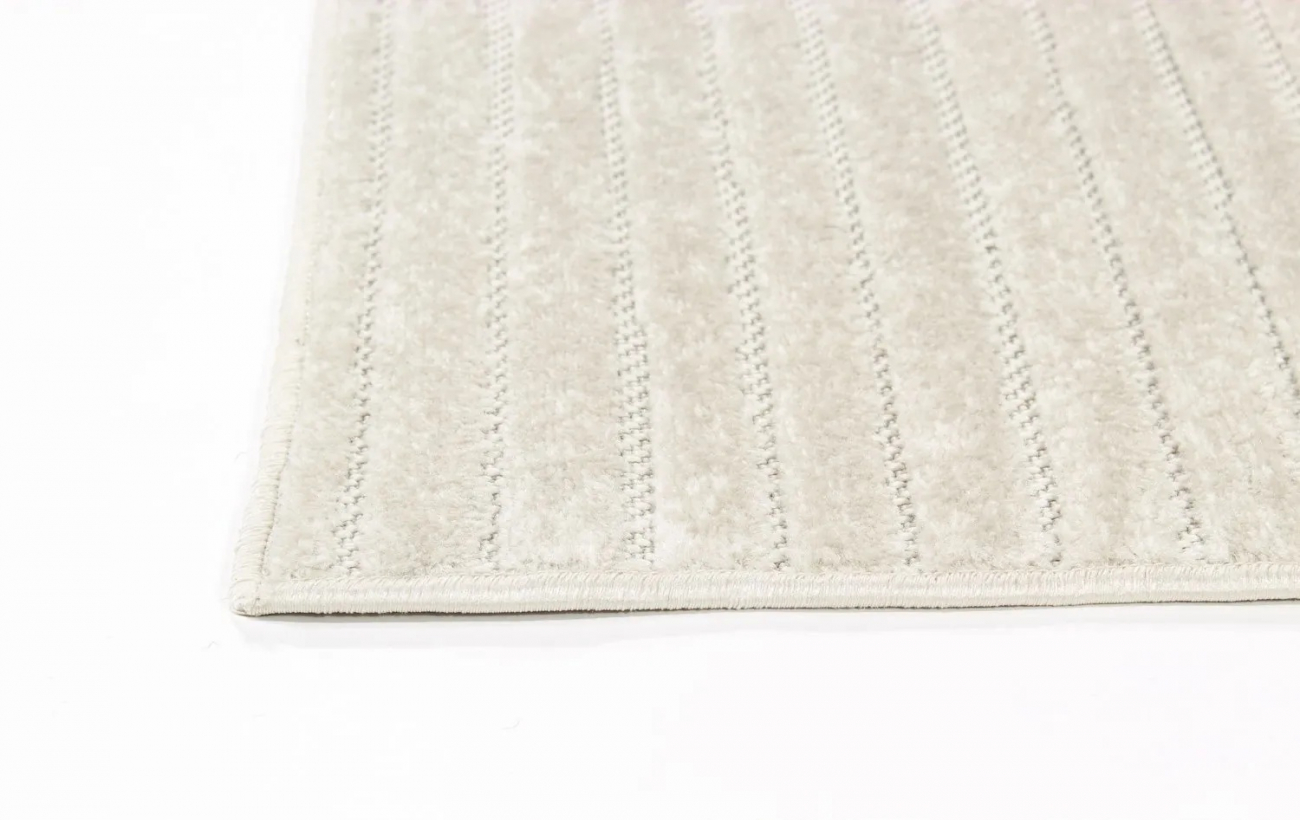 Teppich 'Shaggy Indoor-Outdoor' 80x200cm - Creme