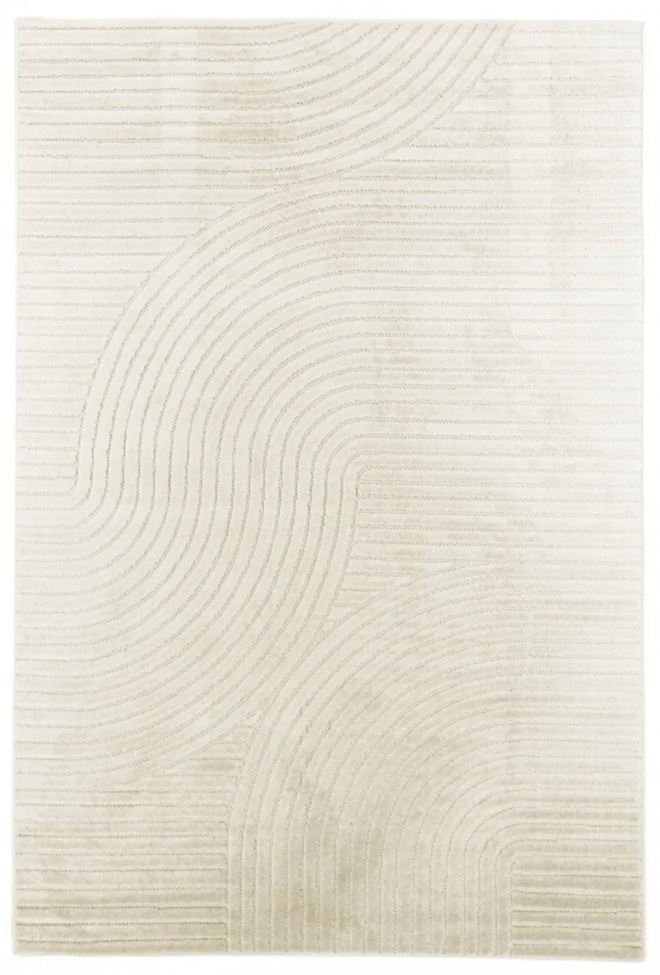 Teppich 'Shaggy Indoor-Outdoor' 200x290cm - Creme