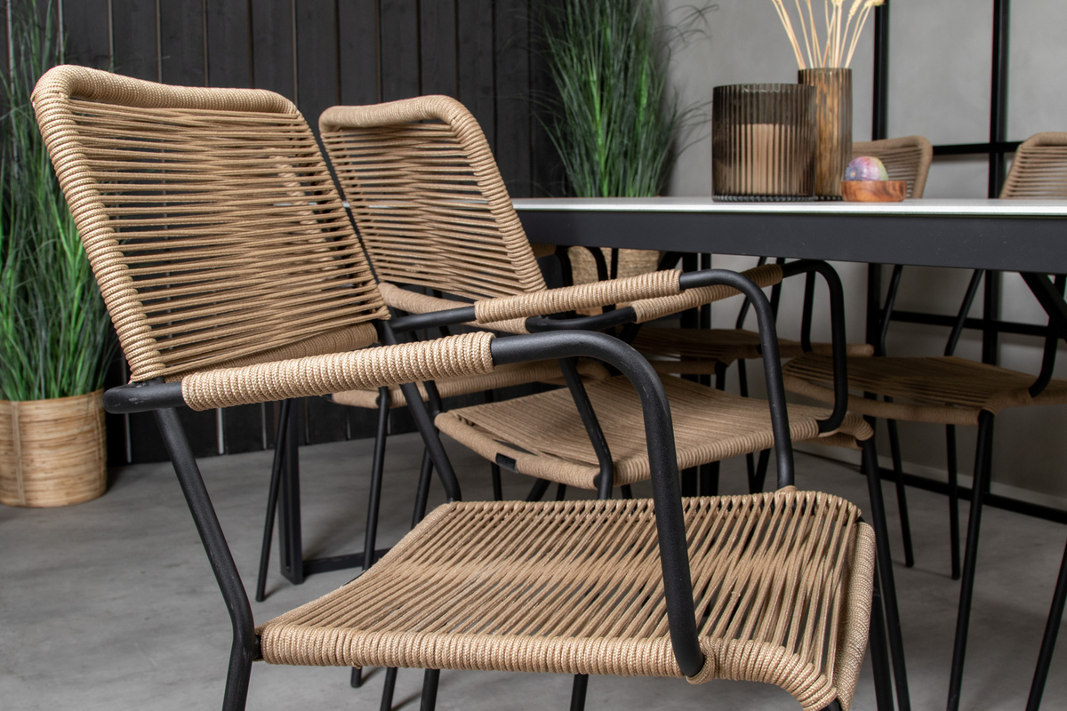 Esszimmerstuhl 'Lugnet' - Braun