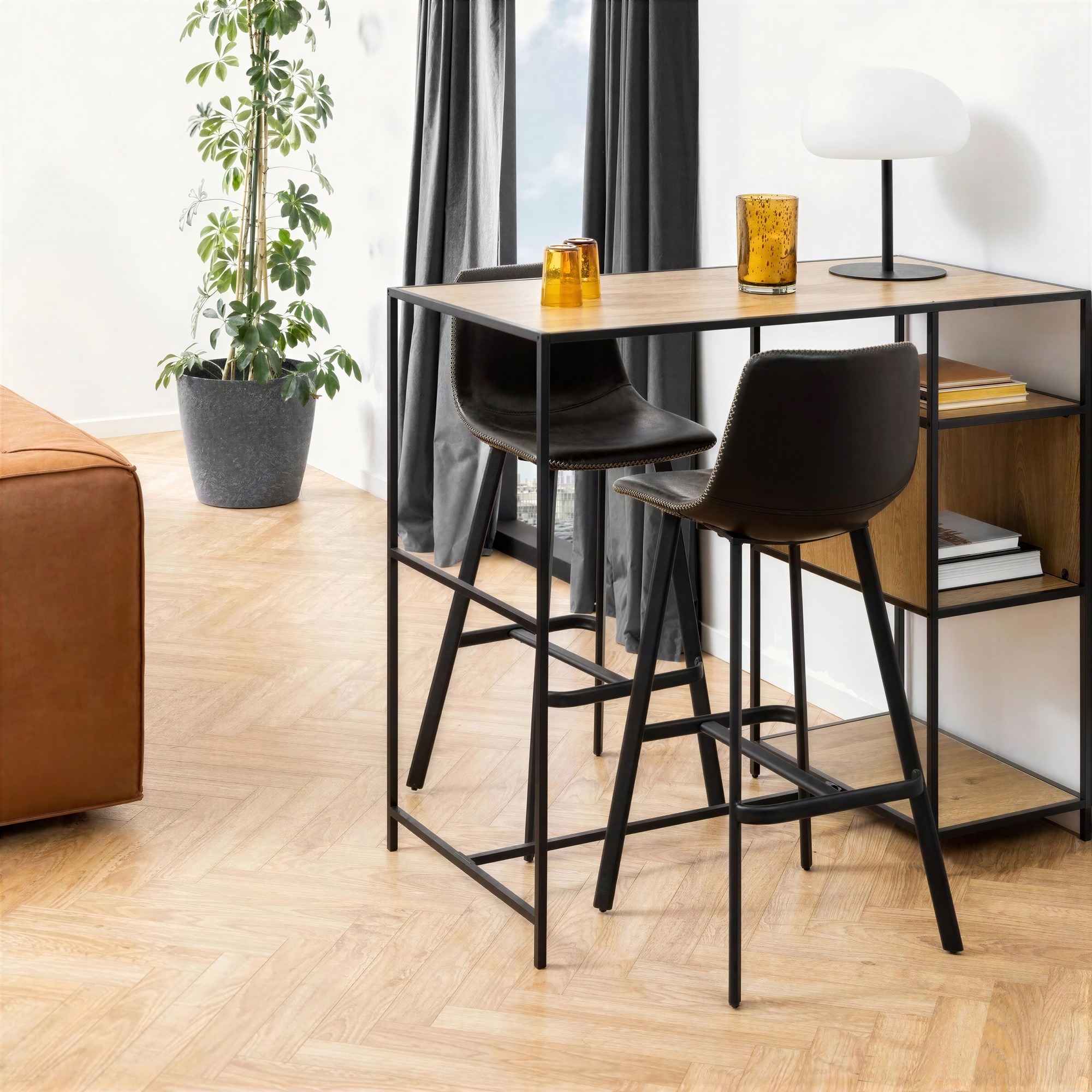 Barhocker 'Tärnsjö' - Schwarz