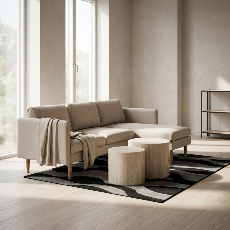 Couchtisch 'Ponza' - Beige