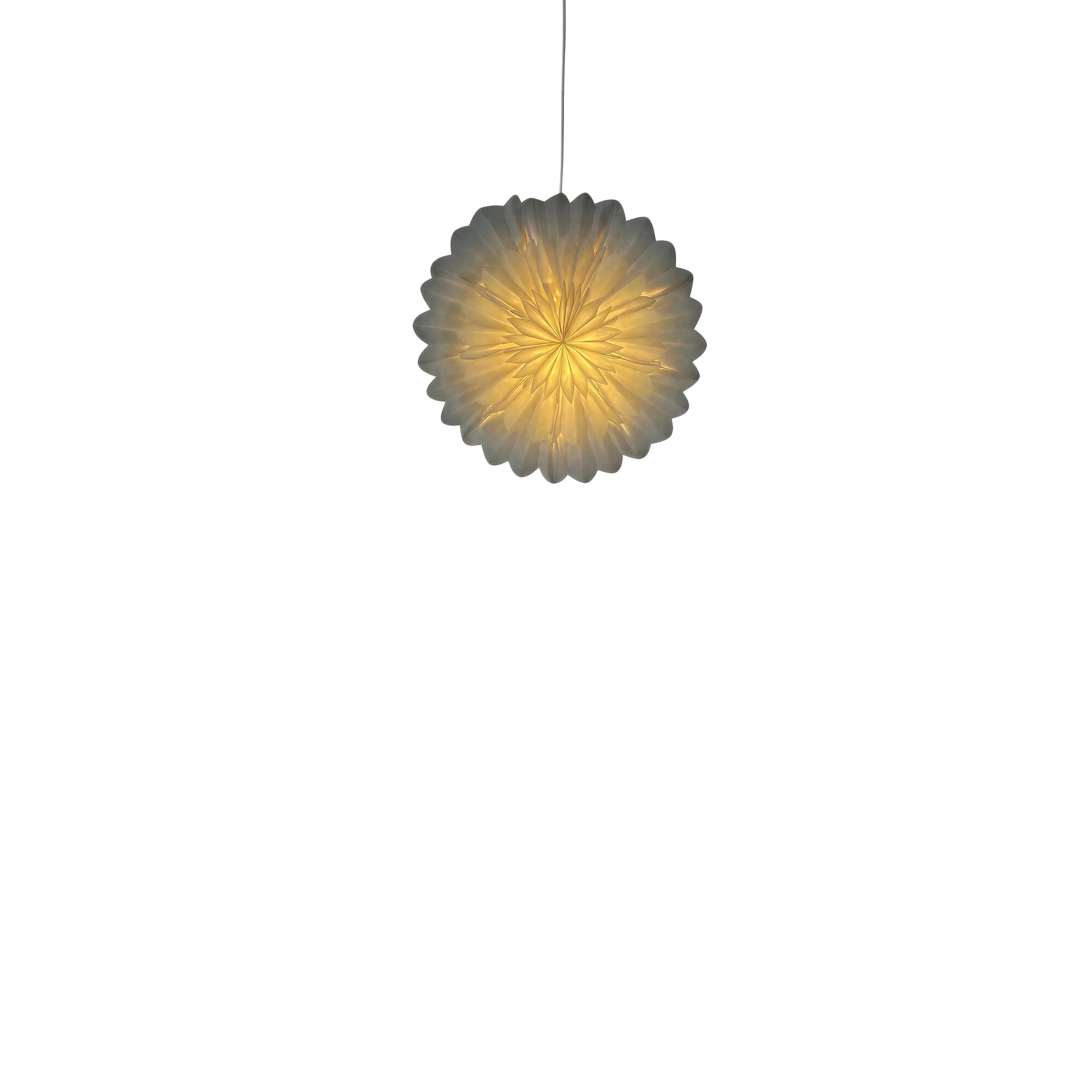 Adventsstern 'Lotus' 45cm - Weiß