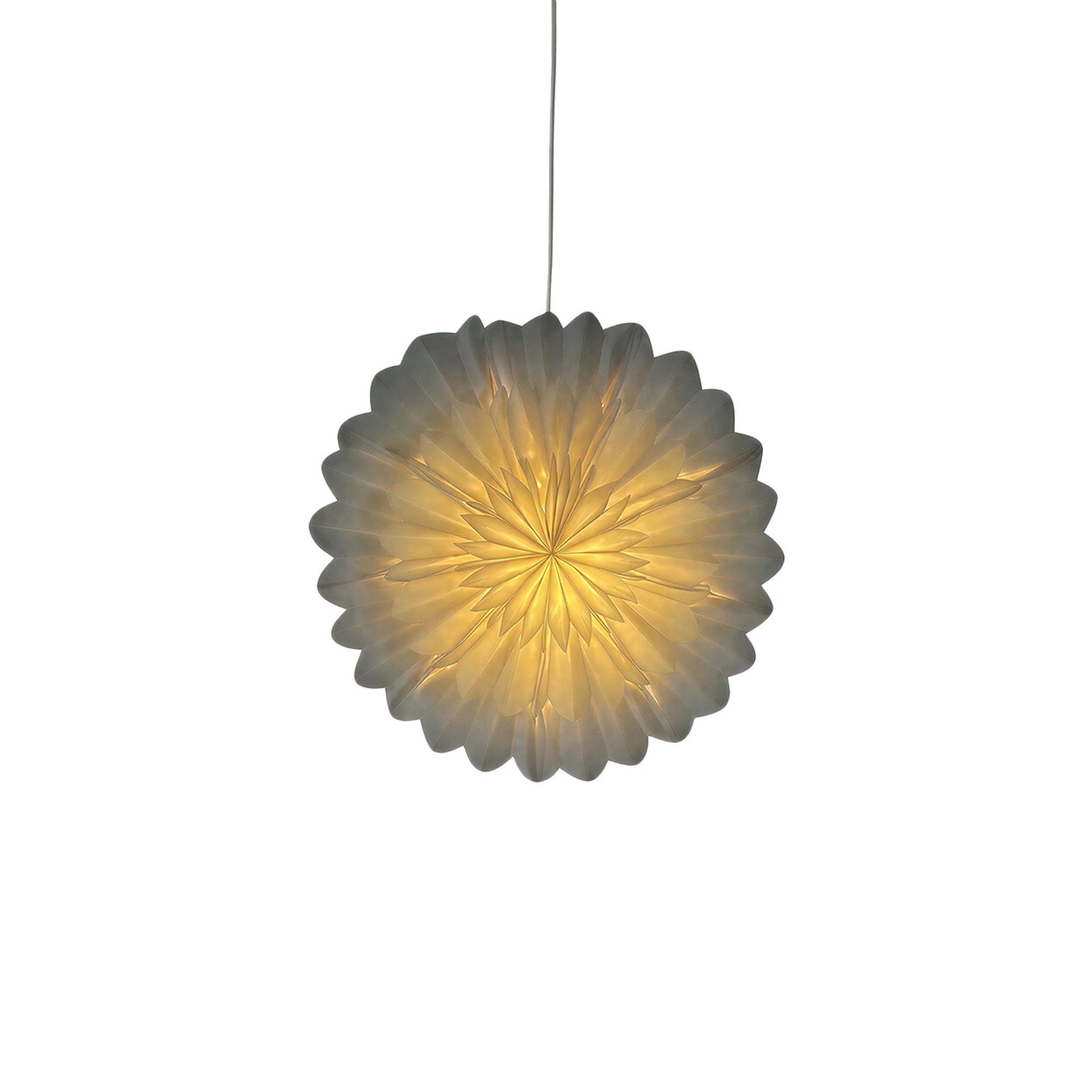 Adventsstern 'Lotus' 45cm - Weiß