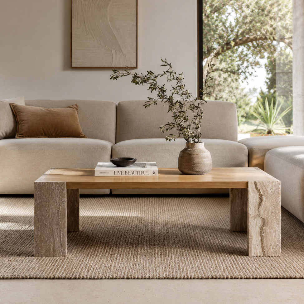 Couchtisch 'Monte' 115x75cm – Natur