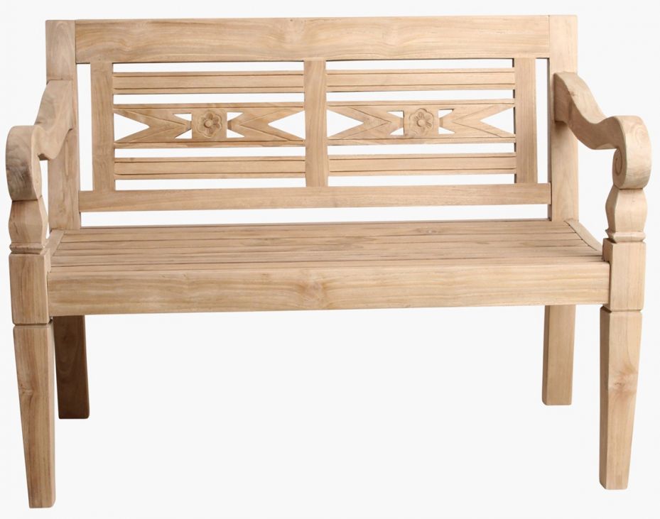 Outdoor-Bank 'Boho' - Teak