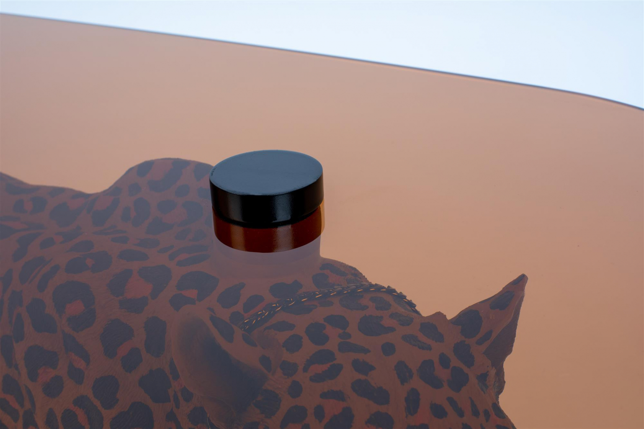 Couchtisch 'Dope as hell' - Leopard
