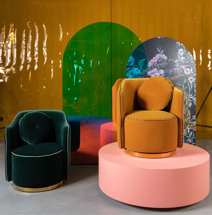 Sessel 'Sassy' - Gelb