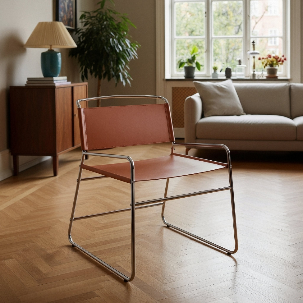 Stuhl 'Lucca' - Braun