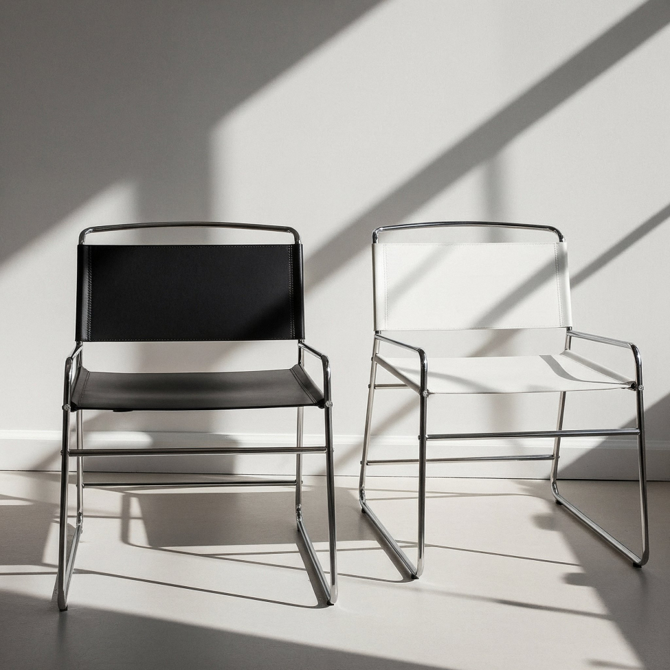 Stuhl 'Lucca' - Weiß