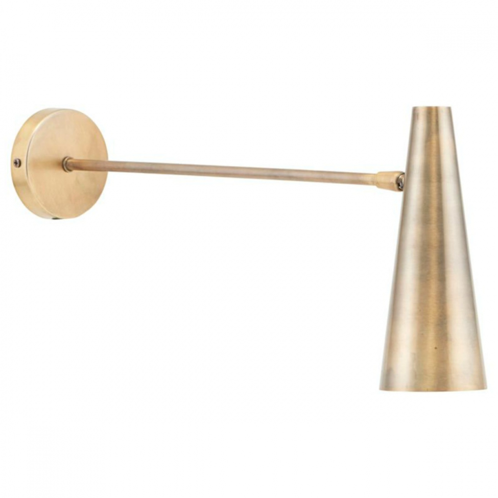 Wandleuchte 'Precise' - Messing