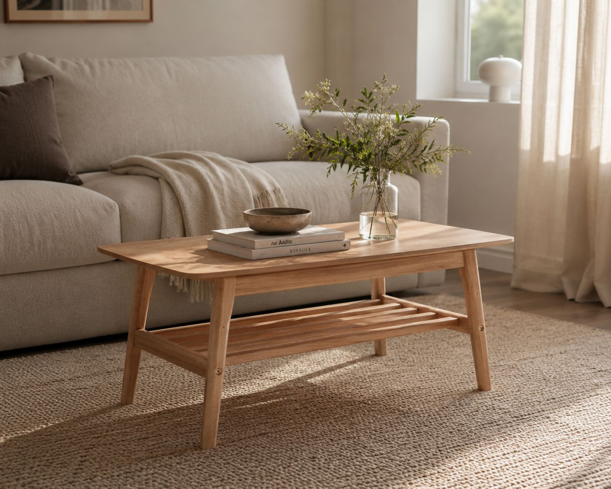 Couchtisch 'Créme'- Natur