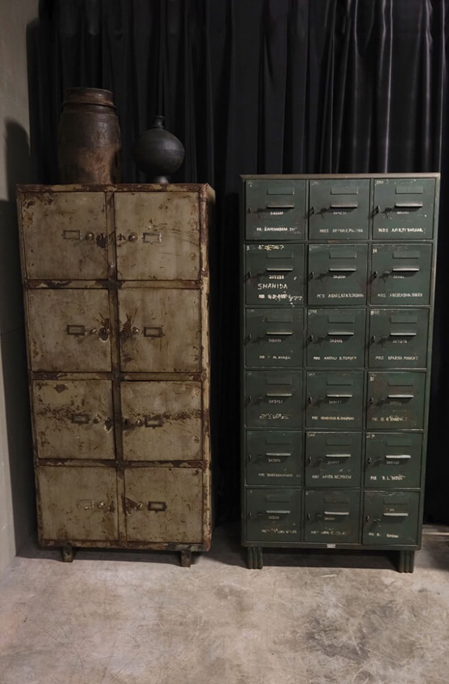 Schrank 'Old locker' - Grün