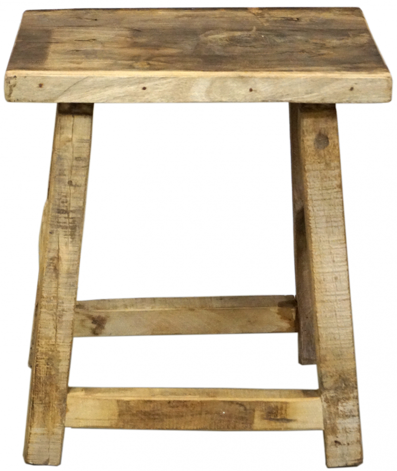 Hocker 'Raw' recyceltes Holz Hocker Sitzplätze MÖBEL