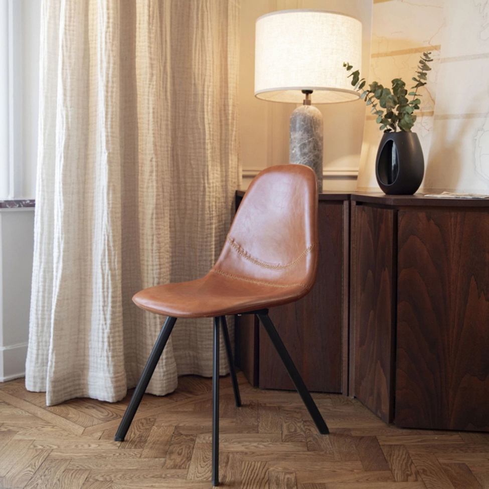 Stol 'Carrie' - Cognac