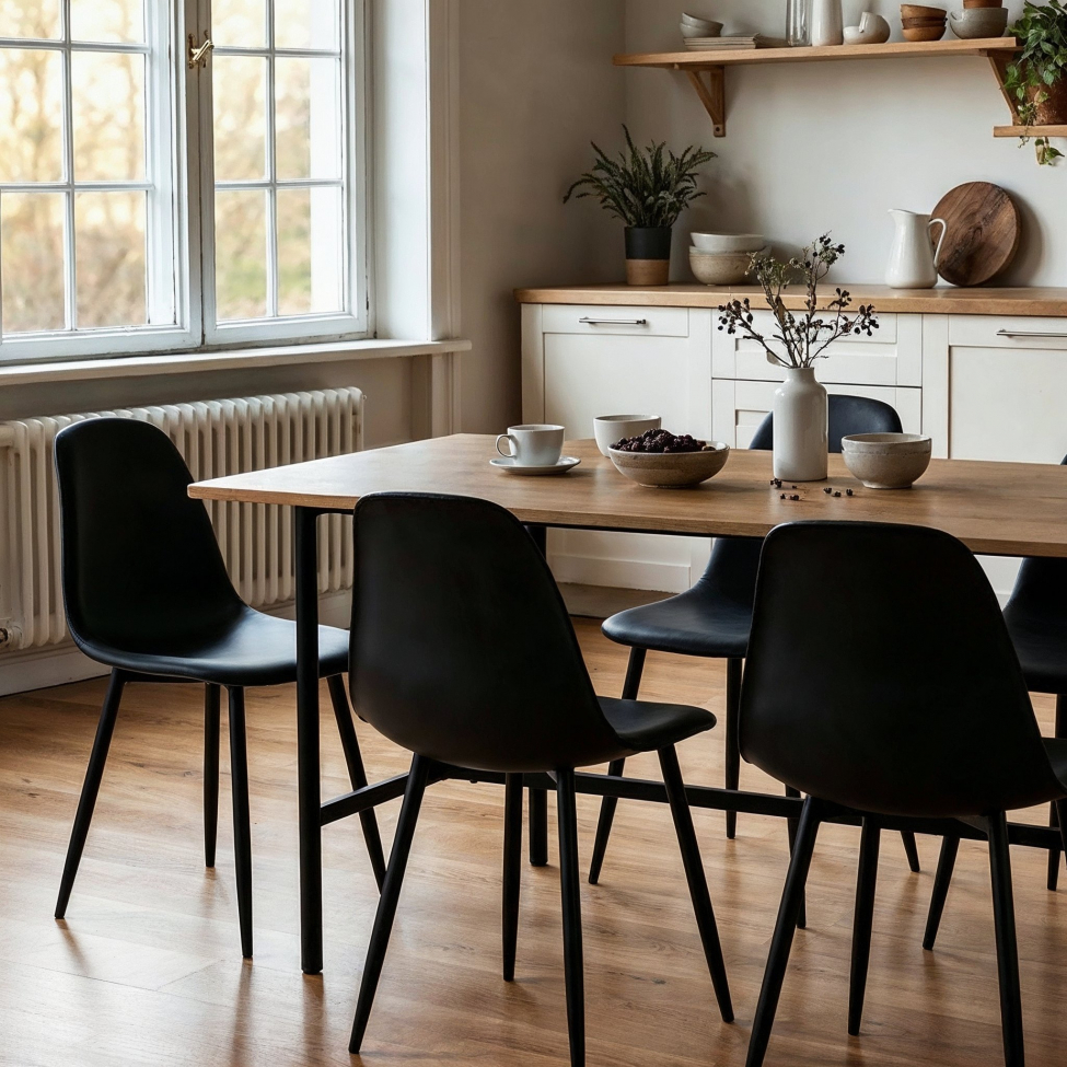 Stuhl 'Forma' - Schwarz