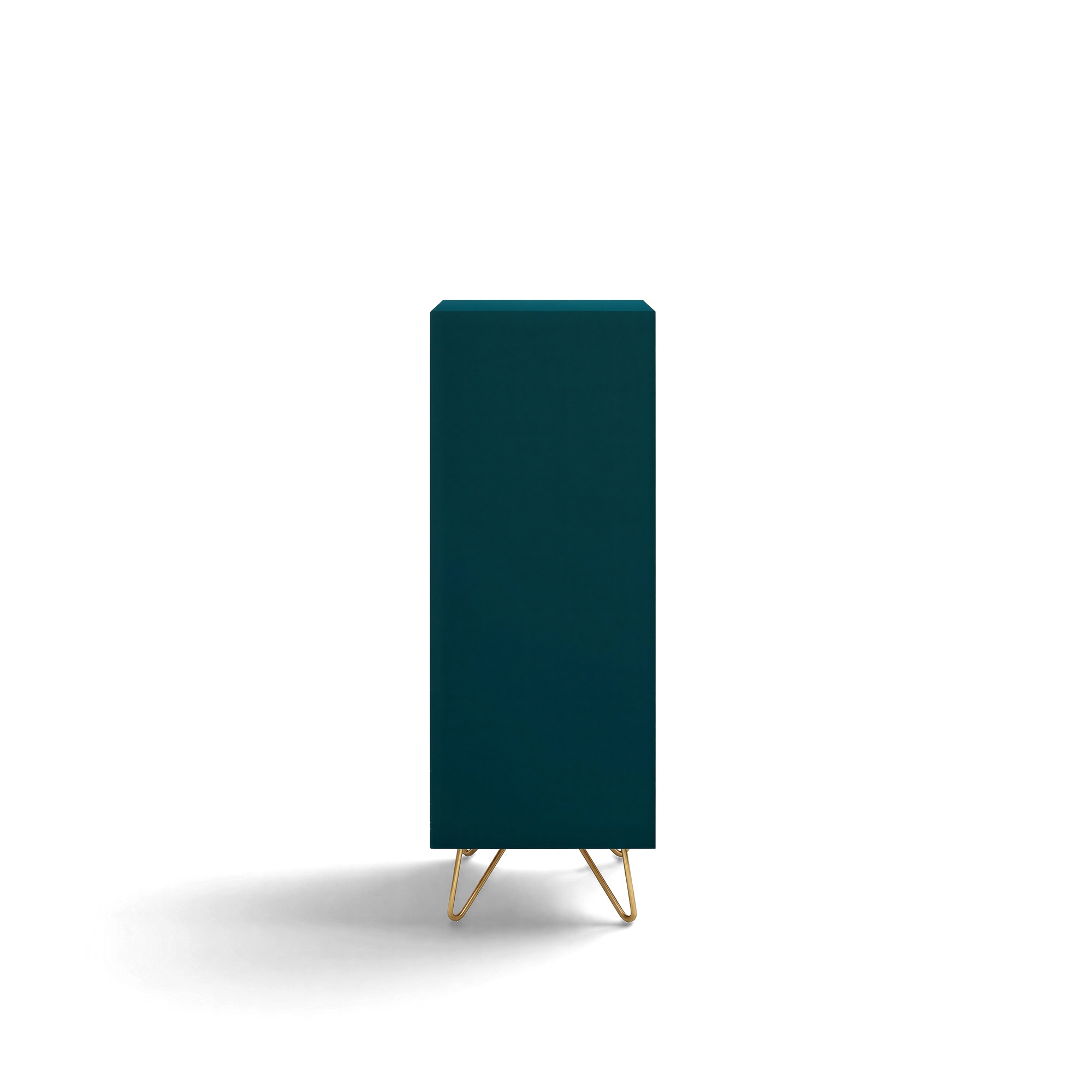 Kommode 'Elle' 45x110 - Grün/Kupfer