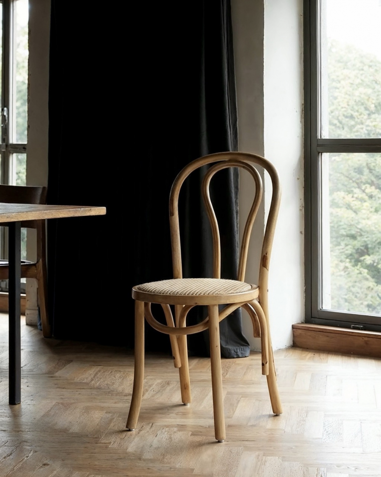 Stuhl 'Bistro' - Rattan/Natur