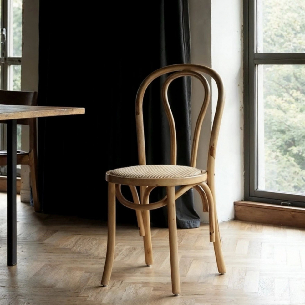 Stuhl 'Bistro' - Rattan/Natur