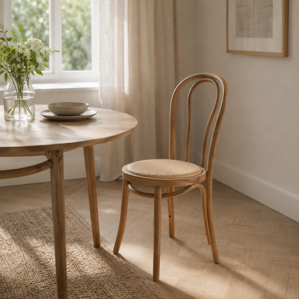 Stuhl 'Bistro' - Rattan/Natur