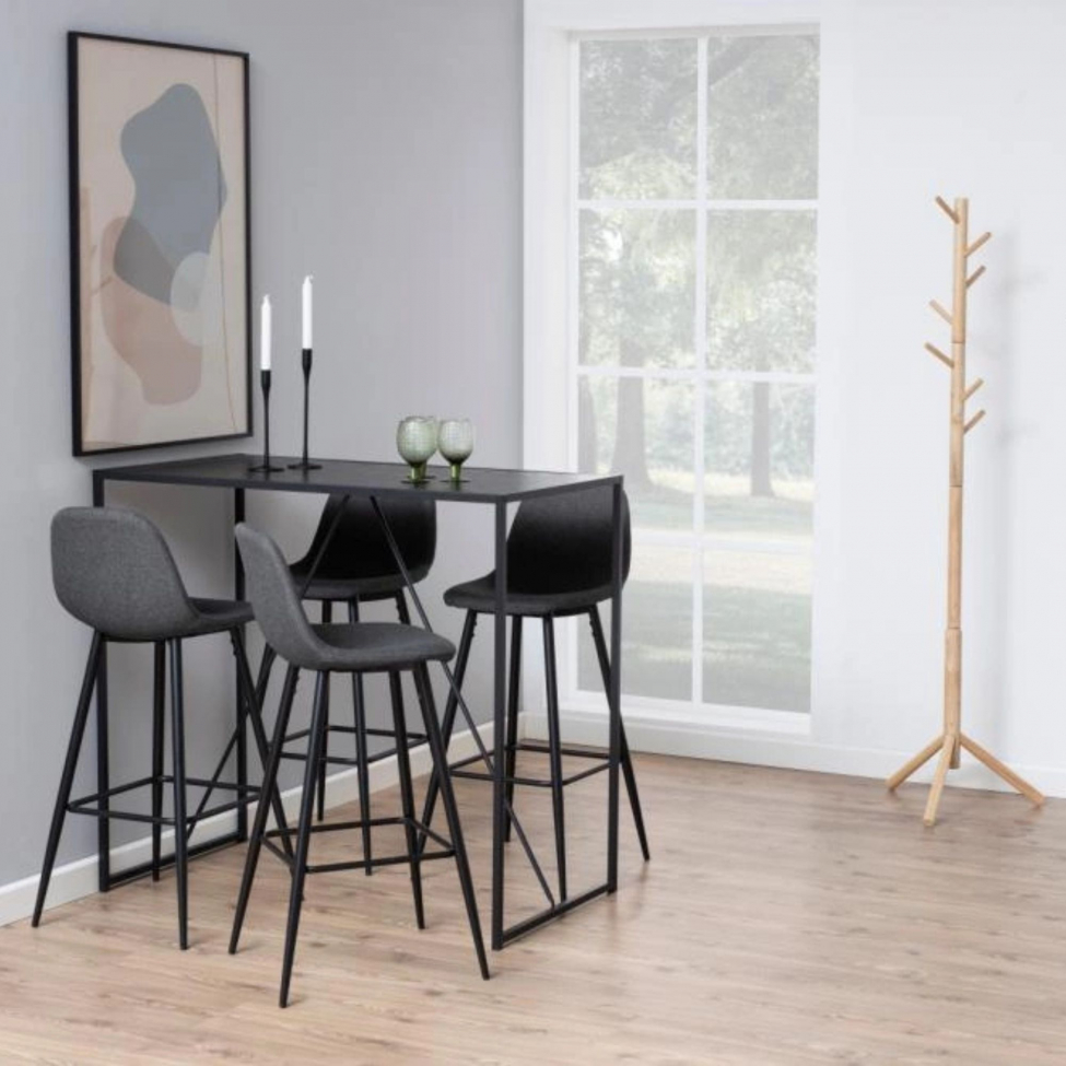 Barhocker 'Soller' - Hellgrau