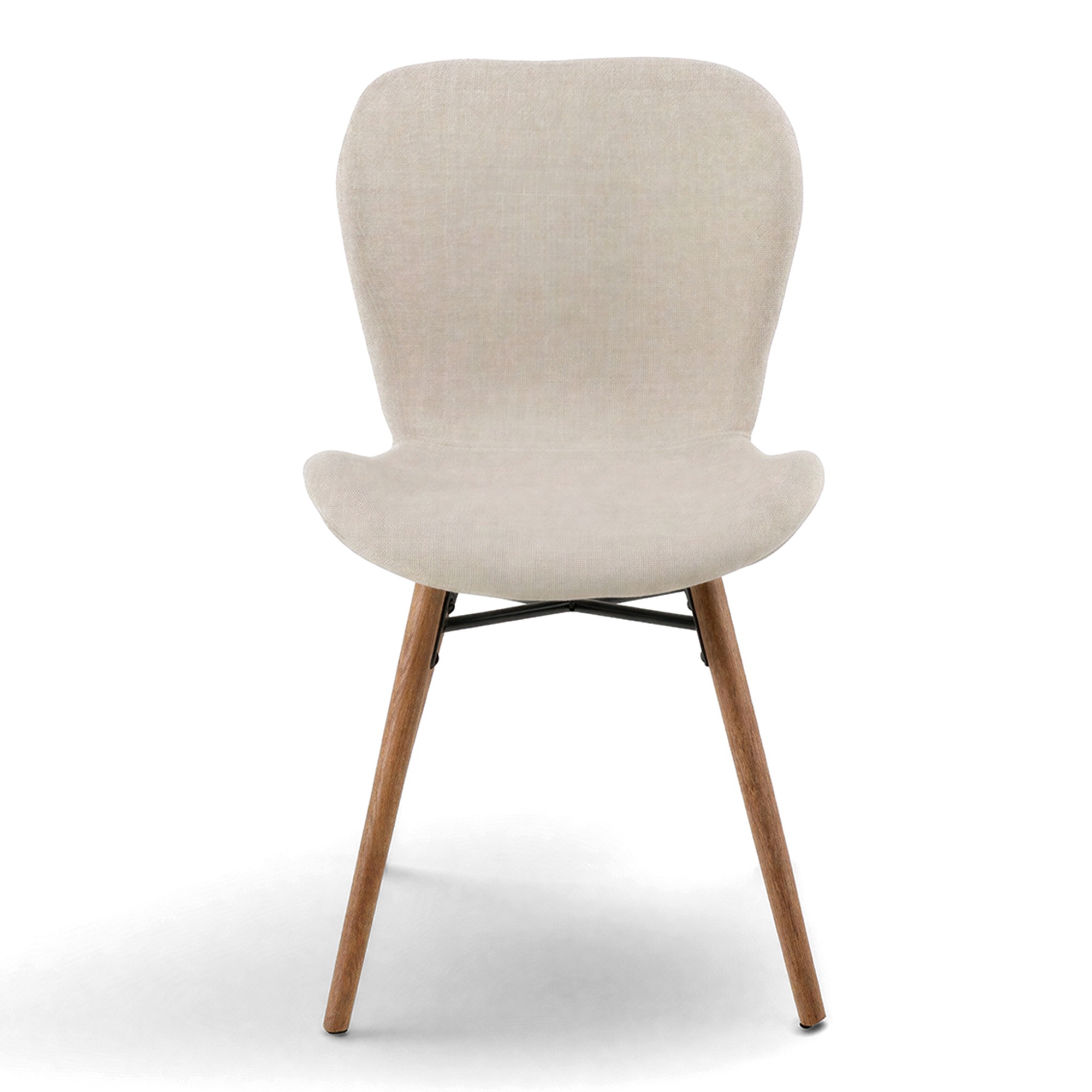 Stuhl 'Böda' - Beige/Natur