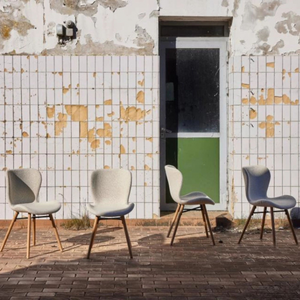 Stuhl 'Böda' - Beige