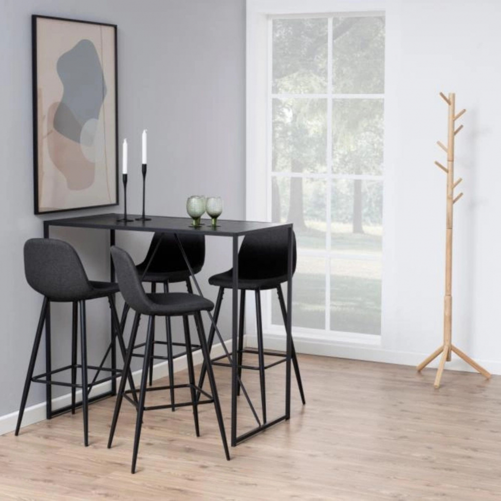 Barhocker 'Soller' - Dunkelgrau