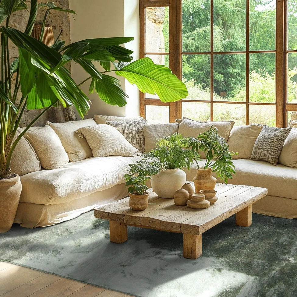 Hochflorteppich 'Aranga Super Soft Fur' - Grün